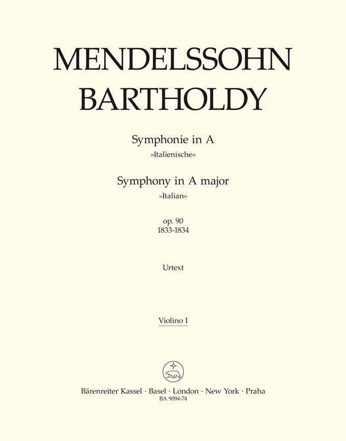 Symphony in A major No. 4